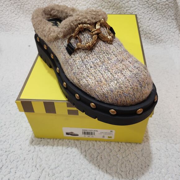 NEW Circus NY by Sam Edelman Women's Mule Natural Multi/Nutmeg Size 8 - Picture 1 of 11